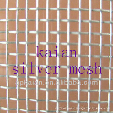 99.99 pure silver wire netting